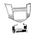 Metra 99-3011S Single/Double DIN Dash Installation Kit for 2011-Up Chevy Cruz Vehicles