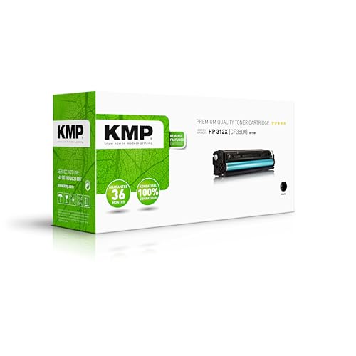 KMP Toner Cartridge Replaces HP H-T189 CF380 x 312 X-Black