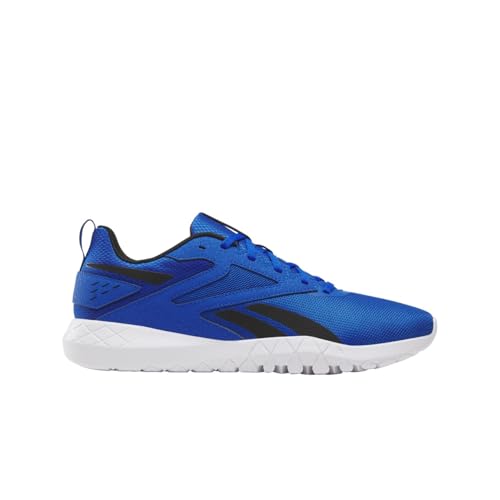 Reebok Men's Flexagon Energy Tr 4 Sneaker, Optimum Blue/Black/Footwear White, 12.5
