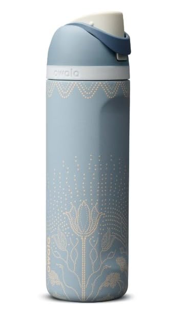 Owala 24oz FreeSip Water Bottle - Studded Garden