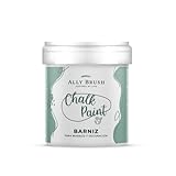 Estética vintage Ally Brush PINTURA TIZA 150ML (CHALK PAINT), BARNIZ TRANSPARENTE