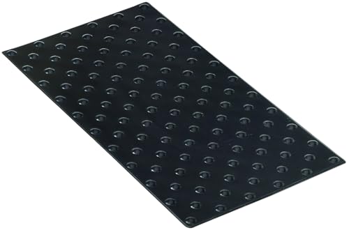 ROMUS - Dalles Podotactiles ''Accessdal'' Polyuréthane 600x400mm Noir Ral 9004