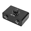 Eminchu 1/4 Inch 6.35mm Stereo Volume Controller, Inline Volume Control Attenuator Knob, Mini Line Control Box, Ideal for Instruments and Dynamic Microphones #1