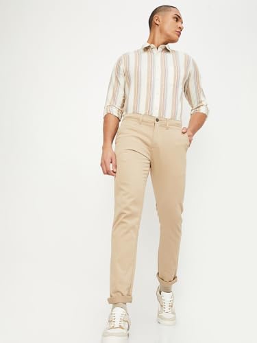 Image of Max Men Mid Rise Regular Fit Pants