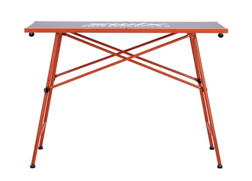Swix Racing Waxing Table for Cross Country Skiing, Black, Adjustable Height, Anti-Slip Knots, Compatible with T0766 Profiles