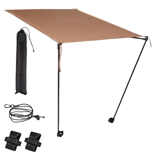 Sombra Plegable para Silla | Sombra Portátil para Sillas De Playa - Protección Solar Portátil Sombrilla para Playa Exterior Jardín Senderismo