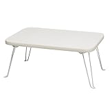 ミニーテーブル(ホワイト/白) 幅45cm 机/折り畳み/ミニサイズ/スリム/軽量/キッズ/子供/パステルカラー/完成品/NK-451 ds-1541662