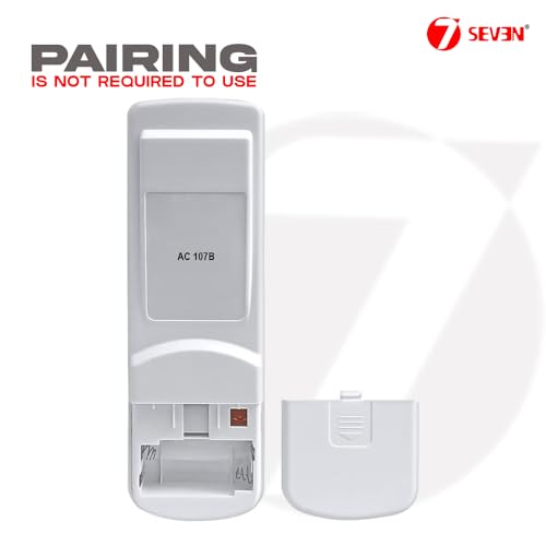 Image of 7SEVEN Compatible with O General AC Remote Control AR-RAE1E Model 107B Suitable for 1 1.5 2 Ton Split & Window Air Conditioner - Match Key by Key Exactly with existing OGeneral AC Remote Function