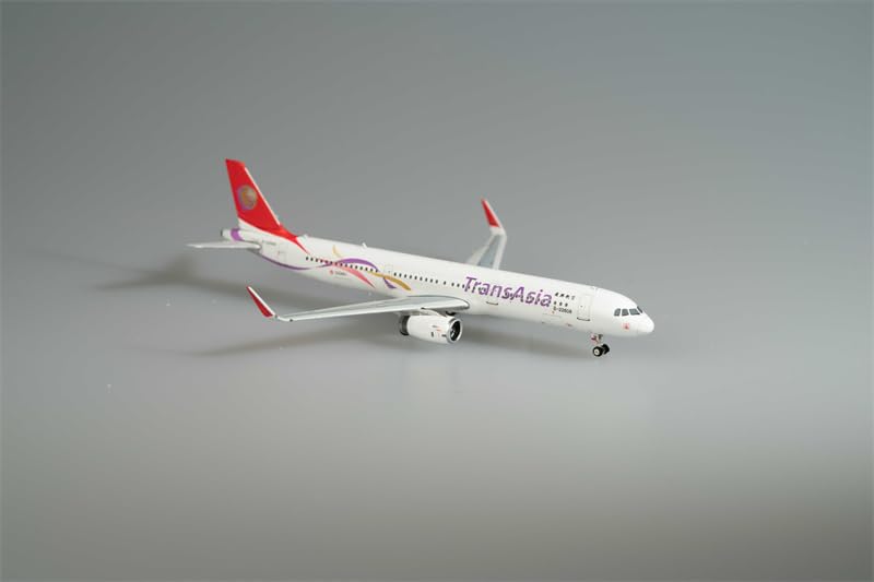 ACE HOBBY for Phoenix for TransAsia for Airbus A321 B-22608 Limited Edition 1:400 Aircraft Pre-Built Model
