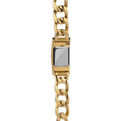 TIMEX Unisex Black Rectangle Stainless Steel Dial Analog Watch- TW2V55500X6 - Image 4