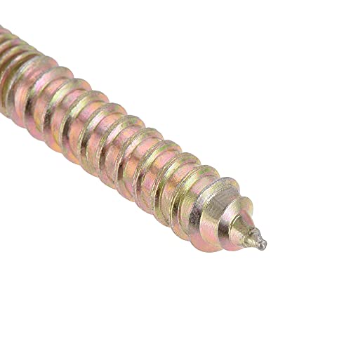 Image of uxcell 5 /16-18 x 2-3 /4 inch Hanger Bolts Double Head Dowel Screw for Wood Furniture 10pcs