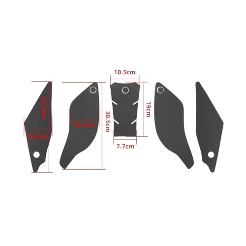 Autocollants réservoir R1 protection contre rayures et glisse - 8