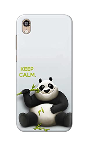 Image of PRINTFIDAA� Printed Hard Back Cover Case for Honor 8S | Huawei Y5 2019 Back Cover (Cartoon Panda) -2808