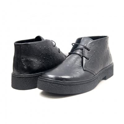 The Original British Walkers Men's Playboy High top Chukka Boot - Ostrich
