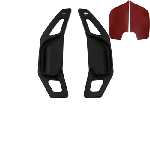 シフトパドル トヨタ アイゴ フォーチュナー カムリ XV50 カローラ 11 マークX ゼラス TRD カーステアリングホイール DSG シフター エクステンダー スタイリングに対応(Black)