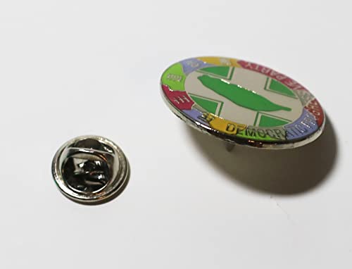 Amazon | 台湾限定 中華民国 民主進歩党 党章ピンバッジ ケース付き