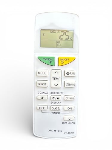 Image of AMAZOR Ac Remote- Model 132 M ARC484B52 Compatible with Daikin Ac Remote Original | Suitable for 1 | 1.2 | 1.3 | 1.5 | 1.8 | 2 | 2.2 | 2.5 | 3 Ton Split and Window Air Conditioner