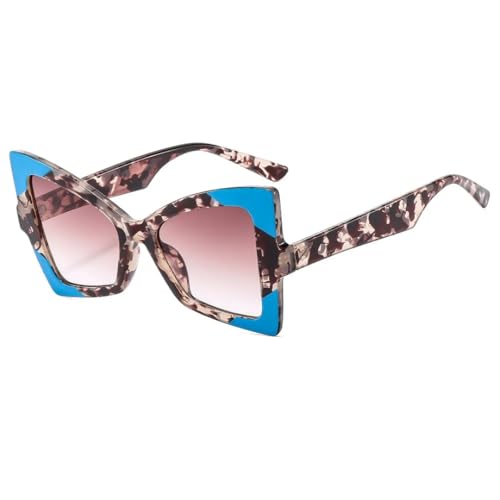 Lunettes de soleil œil de chat pour vos terrasses et sorties d'été monture bicolore vintage