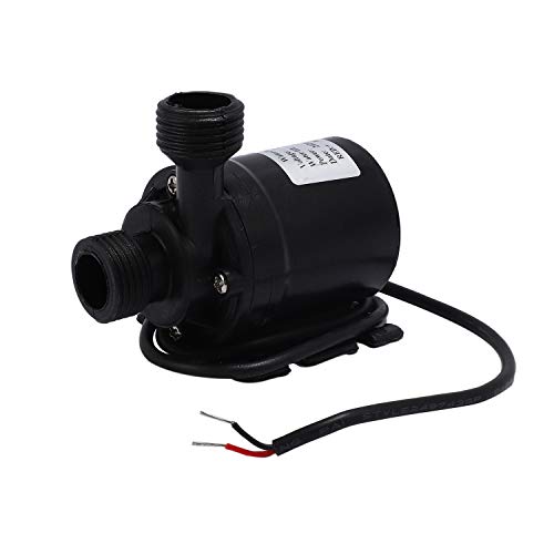 Okeeyseda 800L / H 5M DC 12V Bomba De Agua De CirculACión De Agua De Motor Sin Escobillas Solar De Agua Sumergibles