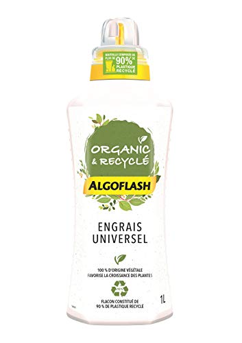 ALGOFLASH Organic & Recyclé Engrais Liquide Universel 1 L, ALIRECY1, Nicht Zutreffend