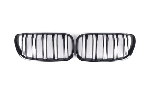 Grilles avant double lamelle pour E83 X3 facelift 2007-2010 calandre pare-choc