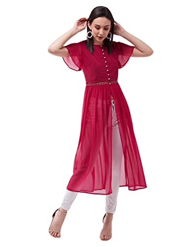 Image of Miss Chase Women's Off Shoulder Half Sleeves Maxi-Length Top