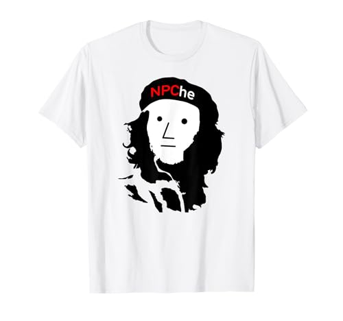 NPC Wojak NPC Che Guevara Funny Non Player Meme T-Shirt