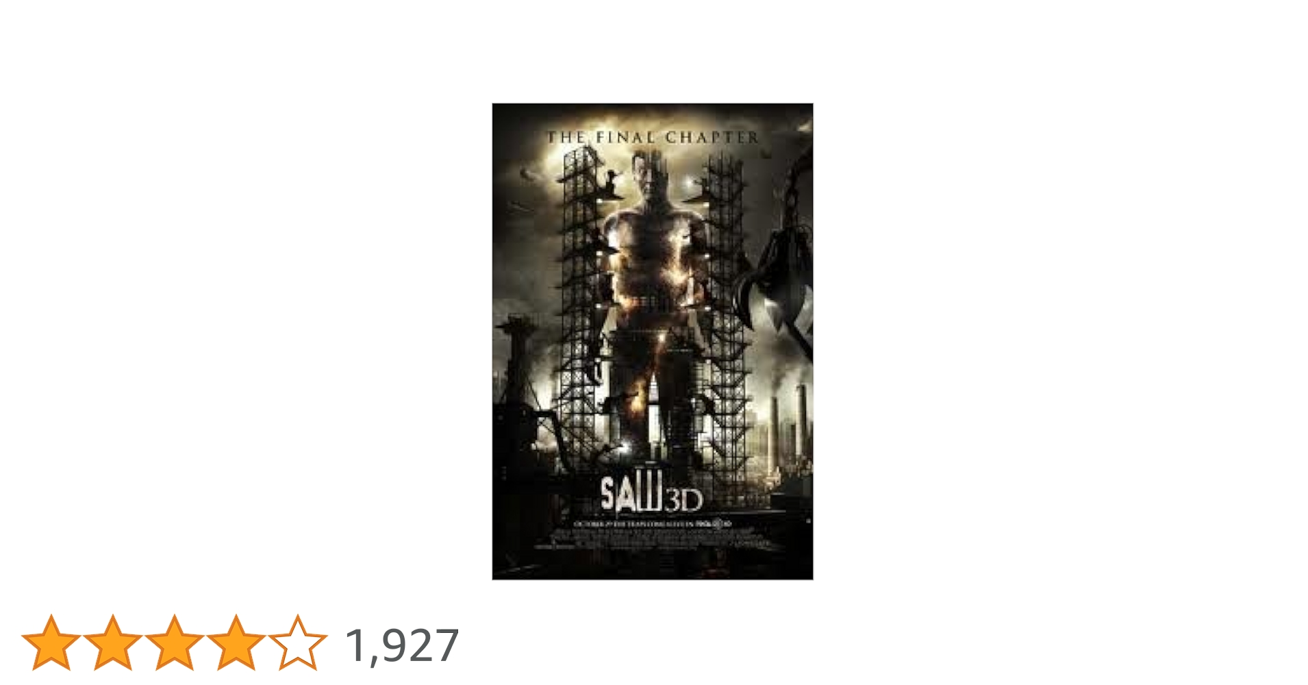 ソウ　7巻 Amazon.co.jp: Saw 7 : Chapitre final : DVD