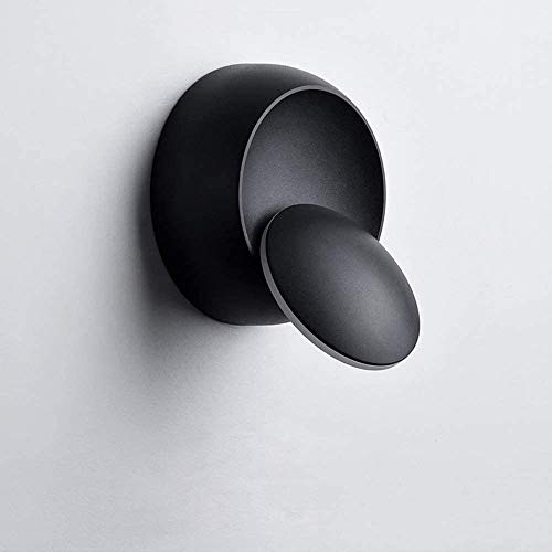 Aplique de pared de 350 grados giratorio con iluminación ajustable blanca para salón 6