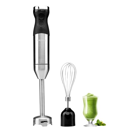 Hafele Chromatic Hand Blender, 9 Variable Speed Control Functions, Rapid Turbo Mode Technology, Stainless Steel, Low Noise,100% Copper Motor, 600 Watt