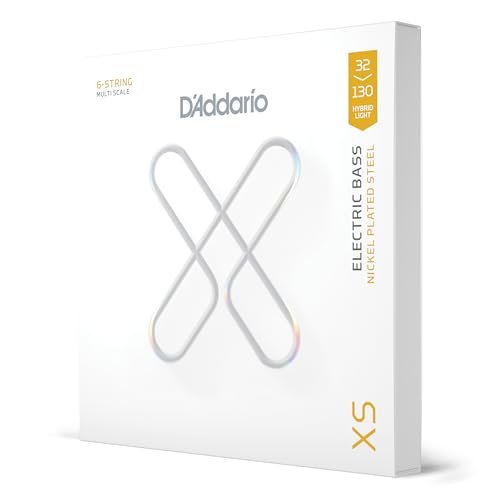 D'Addario �x�[�X�M�^�[�� XS�R�[�e�B���O�d�C �n�C�u���b�h���C�g32-130 �}���`�X�P�[�� 6���Z�b�g 1�{�� XSB32130MS