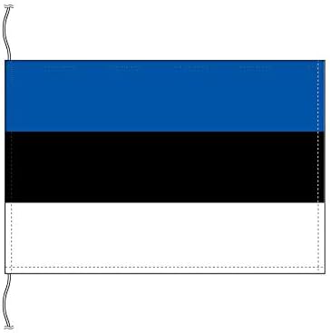 Amazon エストニア 国旗 卓上旗 国旗 16 24ｃｍ 高級テトロン製 地図 国旗 おもちゃ