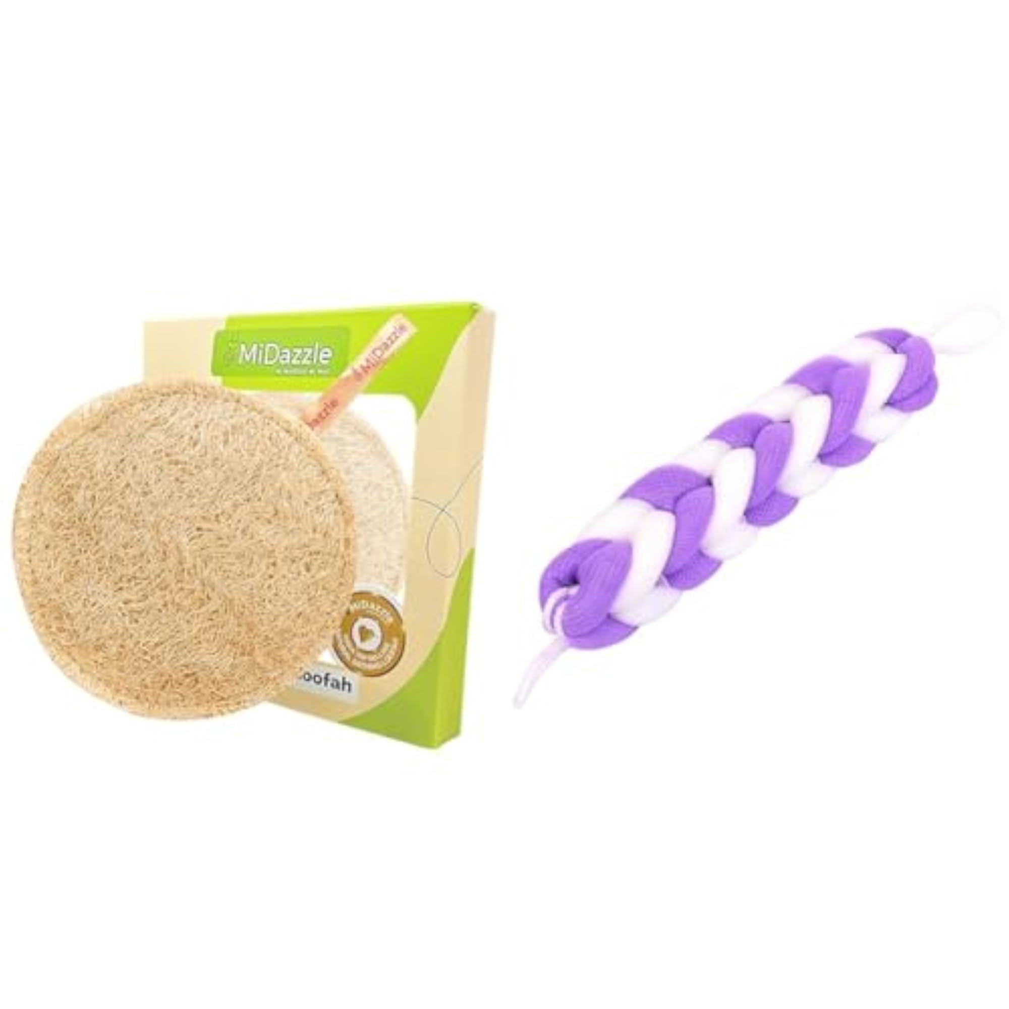 Natural Body Scrubber Loofah for Bathing, Pack of 1