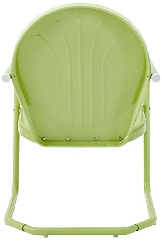 Crosley Furniture CO1001A-KL Griffith Outdoor Chair, Retro Metal Patio Chairs thumb #4