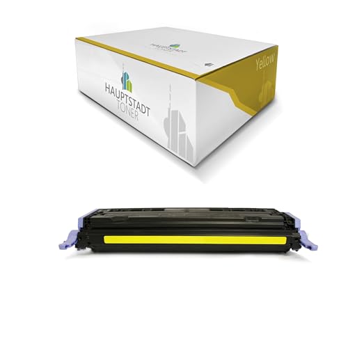 HAUPTSTADT TONER Tóner compatible para HP Color Laserjet 1600 2600 2605 sustituye a Q6002A 124A