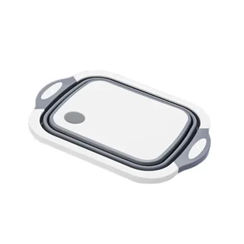 NATTCO Folding Portable Bucket Household Folding Wash Basin Portable Sink Bucket Washbasin ABS Foldable Basin Travel Outdoor Camp Basins, Gray, HUIM SHSE3 STORE-1