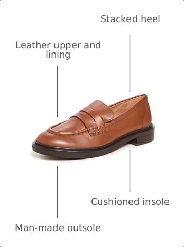 Image of Madewell Women's The Vernon Loafer in Specchio Leather