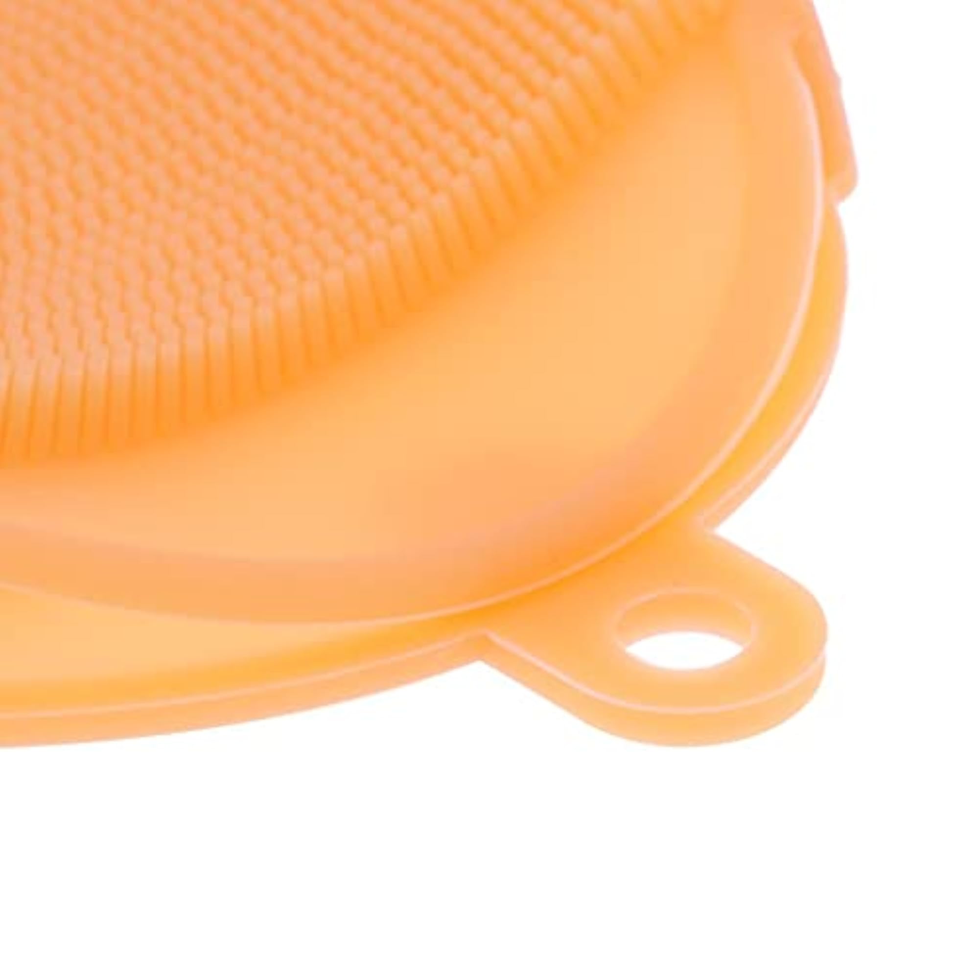 Silicone Massage Bath Brush, Exfoliating Body Scrubber