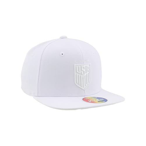 Gorra Snapback para niños US Soccer blanca miniatura 5