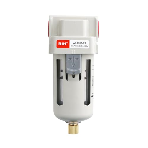 RIH 3/8" NPT Air Dryer & Filter AF3000-03, Brass, 5μm