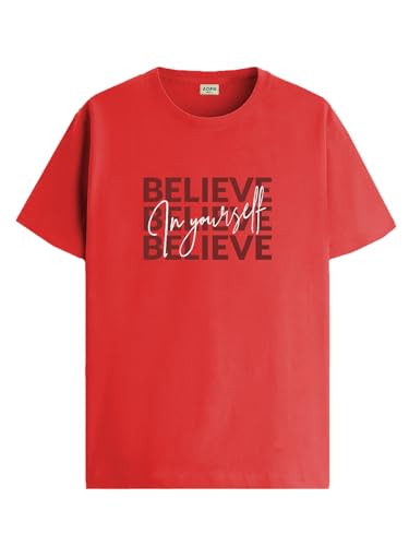 Image of ADRO Tshirt for Men | Printed T Shirt for Men | 100% Cotton Regular Fit T-Shirt |Printed T Shirt