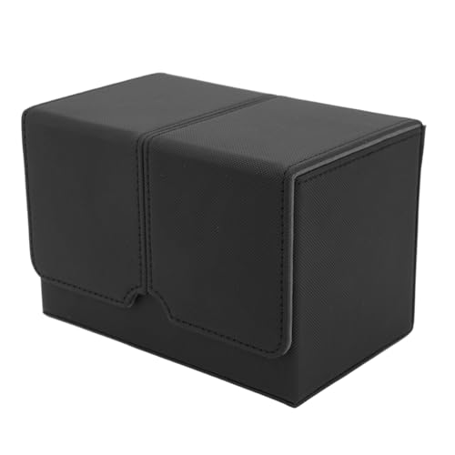 Pudełko na karty - Magnetyczne etui na karty ze skóry PU na 160 kart do gry i tarota