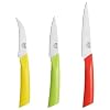 IKEA Knife Set Multi Color Knife 3 Pieces Stainless Steel