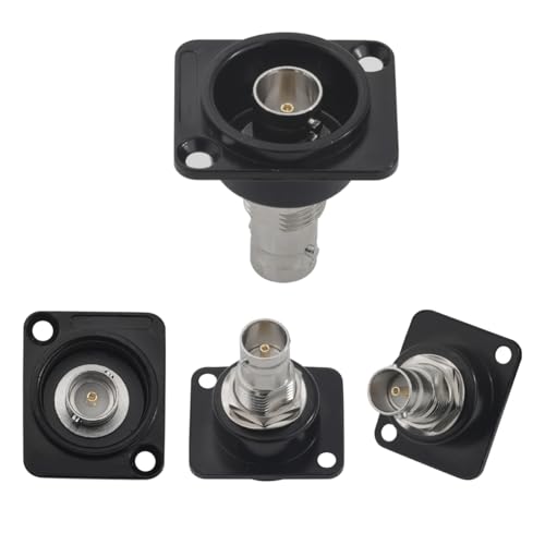 PENGLIN 2PCS Conector BNC Hembra a Hembra 75 Ohm miniatura 7