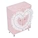 Rongm Mini Strass Bijoux Armoire décoration Anniversaire Cadeau Armoire Maison de poupée Rose Moelleux Mignon Boucle d'oreille Ordinateur Portable Exquis