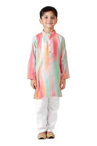 Image of Chandrakala Kids Kurta Set for Boys Eid gift Indian Ethnic Wear (KK119)
