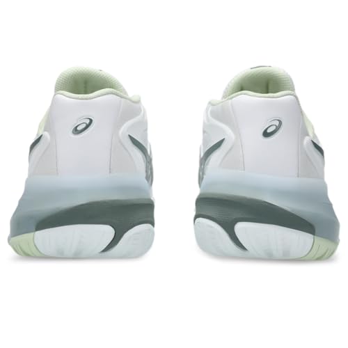 ASICS ASICS Women's Gel-Resolution X Tennis Shoes, 9.5, White/Monument Blue