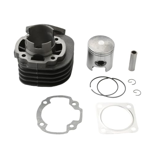 Kit de cilindro de gran diametro 80cc para scooter de 2 tiempos compatible con DAF34 AF35 ZX50 48mm 6