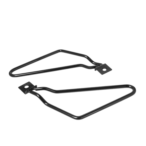 Soporte para alforjas de motocicleta JevLoN compatible con Dyna 883 color negro miniatura 5