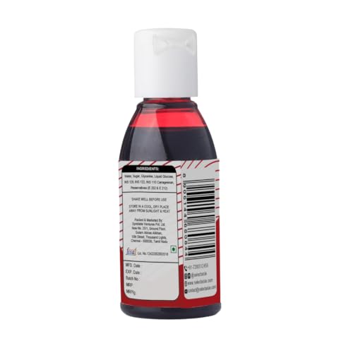 Image of The Select Aisle Concentrated Red Gel food colour - 30 ml [Food colour| Gel colour for Cakes, Cookies and other Desserts| Red Velvet Cake| Colouring agent| Baking Gel ]